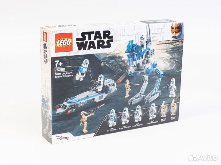 Lego Star Wars 75280 Пехотинцы 501-го (новый)