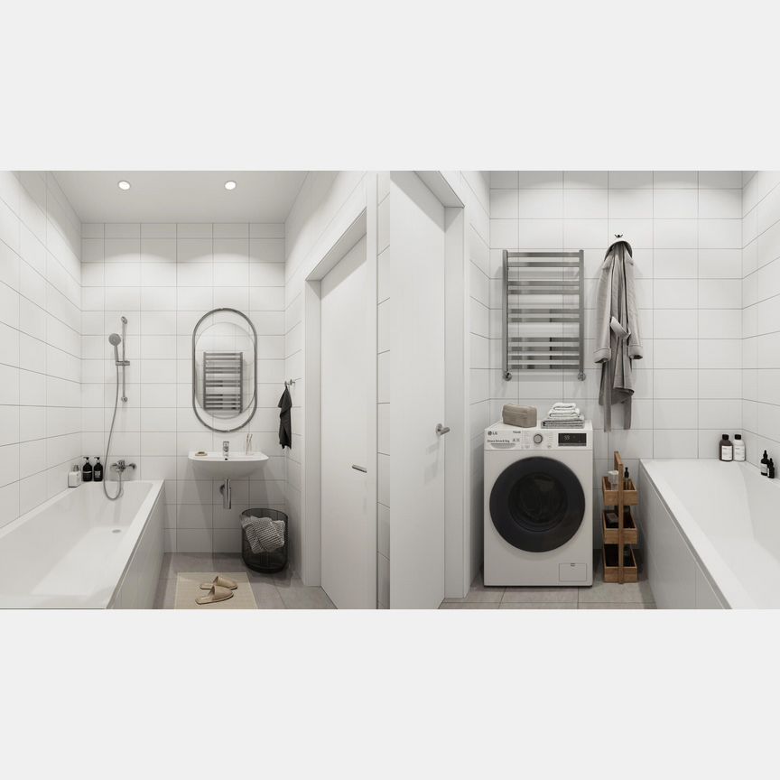 2-к. квартира, 59,9 м², 1/9 эт.