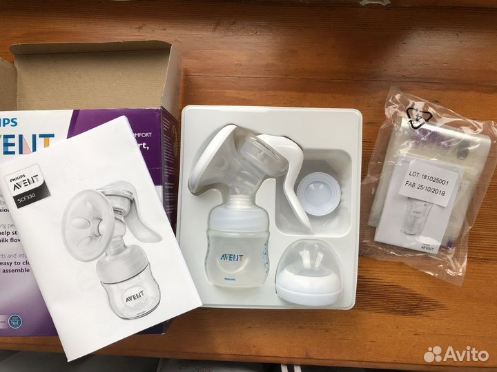 Молокоотсос avent ручной
