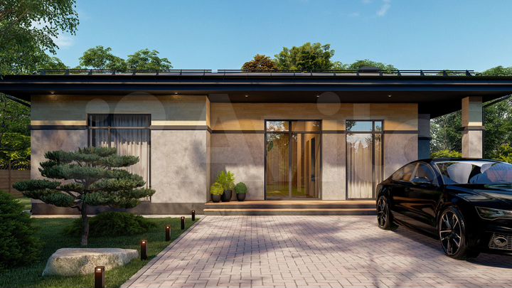 Коттедж 87 м² на участке 6 сот.