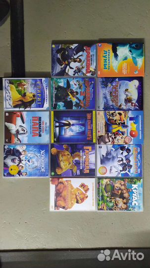 DVD двд диски. Мультфильмы. Для детей