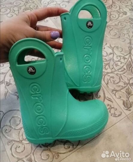 Резиновые сапоги crocs