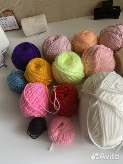 Пряжа для вязания пакетом