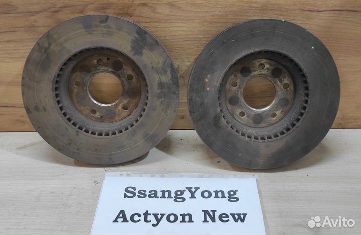 Диск тормозной передн. SsangYong Actyon New, 2012г