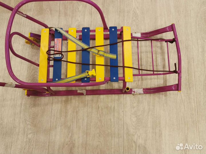 Санки с колёсами