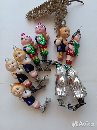 Елочные игрушки СССР