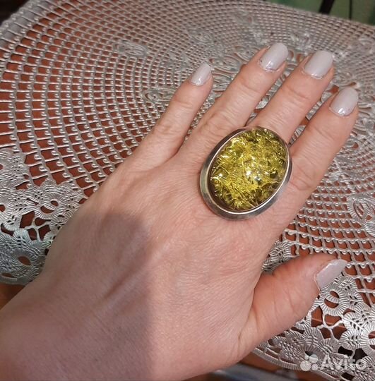Серебряное кольцо женское