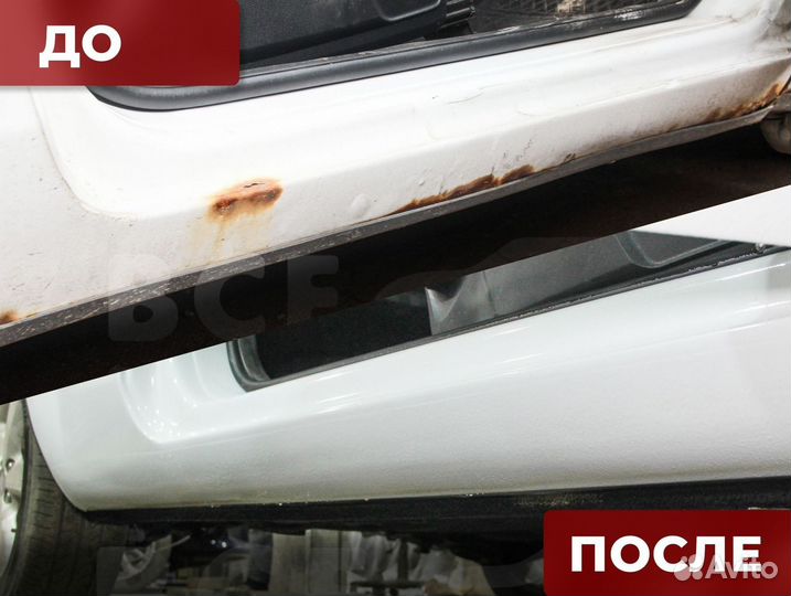 Ford Focus 1 боковые пороги