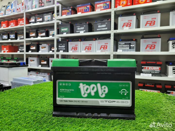 Аккумулятор topla AGM 70 Ah о.п