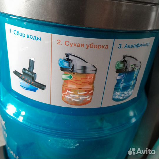 Пылесос vitek с аквафильтром