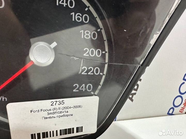 Панель приборов Ford Focus 2 дорестайлинг