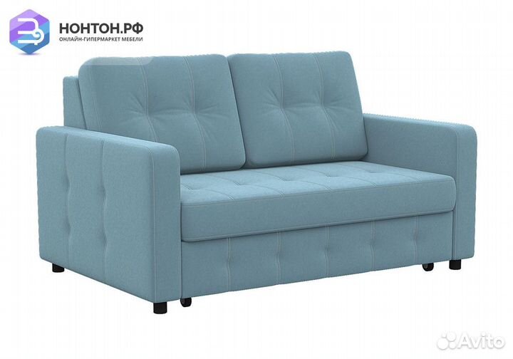 Диван дельфин Смарт голубой