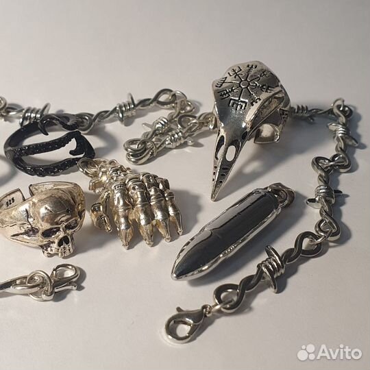 Украшения (кольца, подвески, готика)