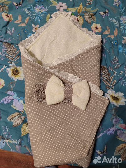 Одеяло на выписку тёплое