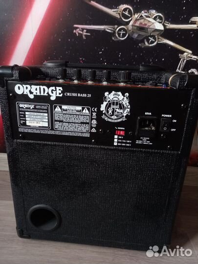 Комбоусилитель orange Crash 25