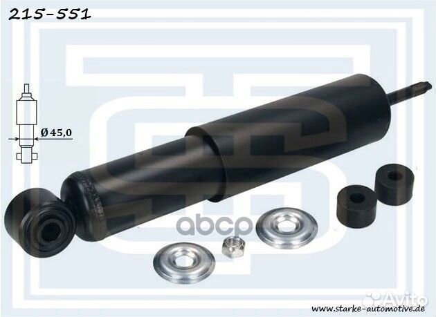 Амортизатор ascona B/kadett C/manta B/monterey