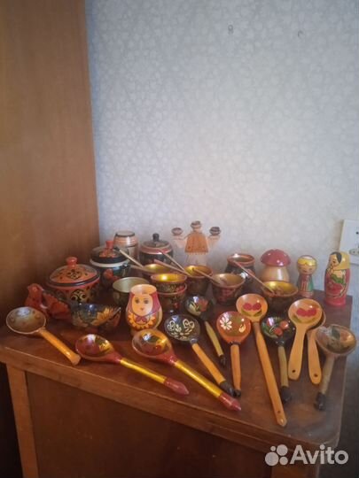 Посуда хохлома СССР