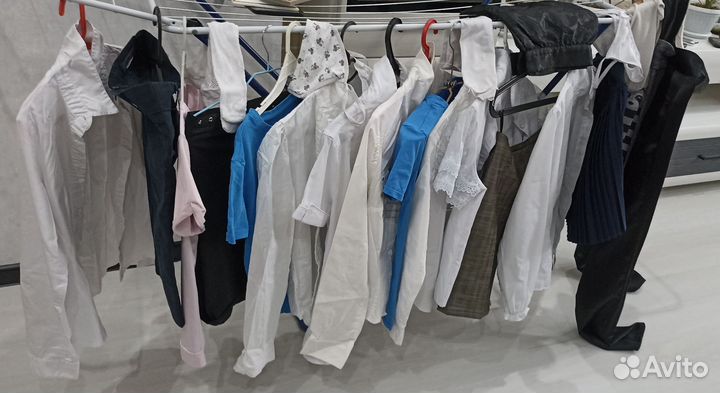 Школьные вещи пакетом 140 146 на девочку