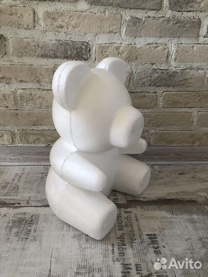 Форма мишки из пенопласта