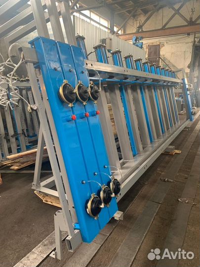 Клеенаносящий станок, линия для производства бруса