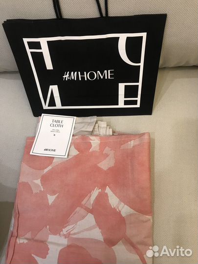 Скатерть Лён H&M Home 140*240, хлопок 140*320