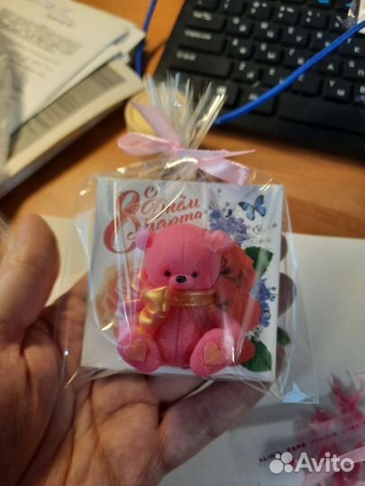 Мини-мишка мыло