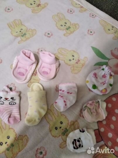 Носочки для новорожденного