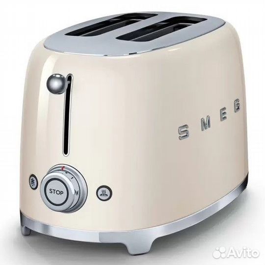 Тостер Smeg TSF01creu Cream