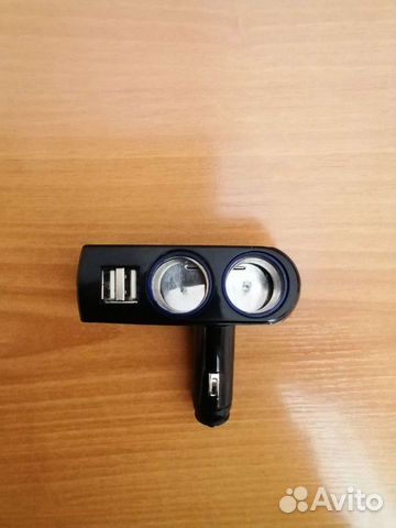 Разветвитель автомобильный прикуривателя, 2 гнезда