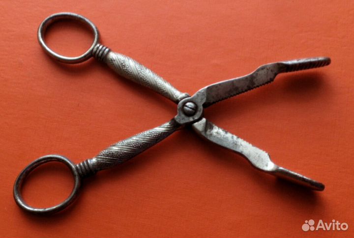 Старые столовые приборы латунь посеребрение металл