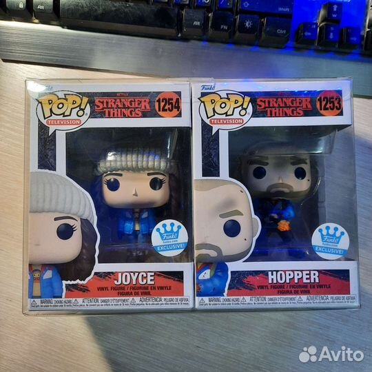 Фигурки Funko POP Stranger things Hopper and Joyce