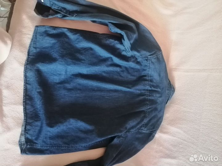 Джинсовая рубашка