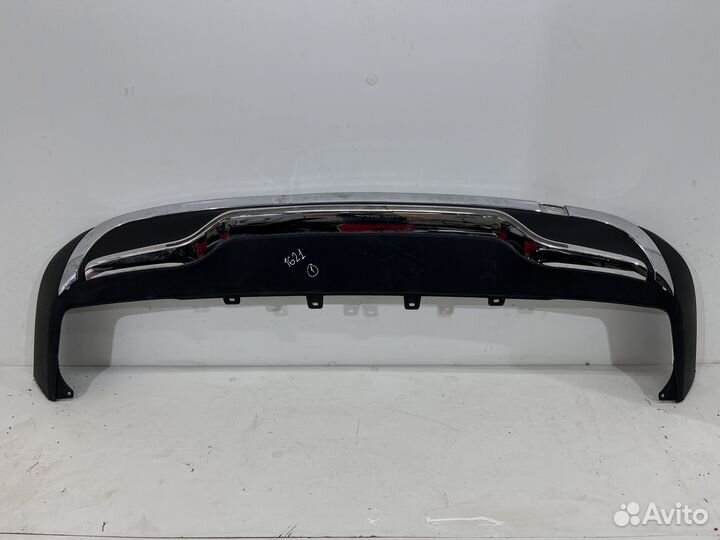 Юбка заднего бампера Mercedes W166 ML