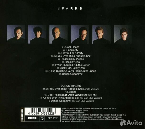 Sparks - In Outer Space (1 CD)