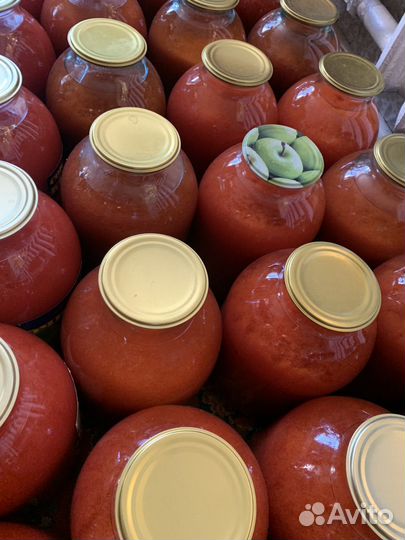 Сок томатный домашний