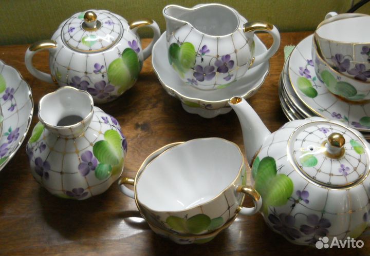 Чайный сервиз «Лесная Фиалка», лфз - 24 предмета