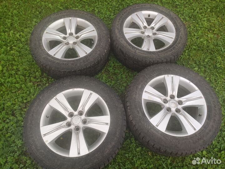 Зимняя резина с дисками r17