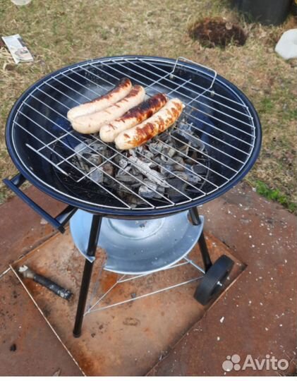 Гриль мангал новый