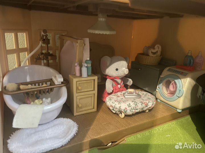 Sylvanian Families дома, больница, мебель