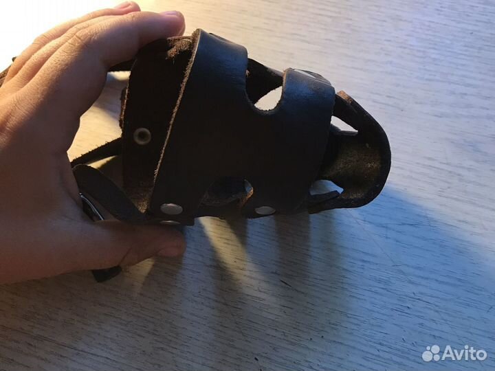 Кожаный намордник