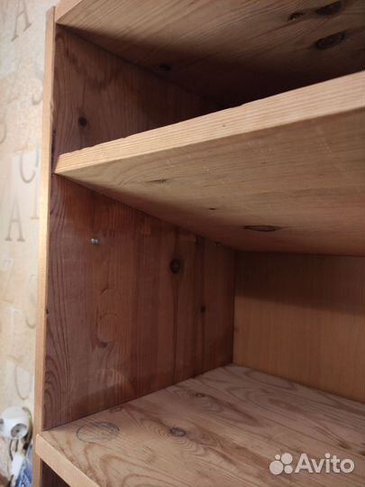 Полки стеллажи деревянные