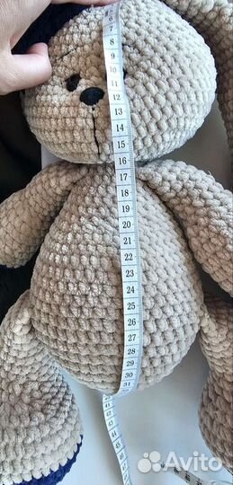 Вязаный зайка