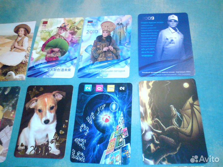 Календарики карманные, отличное состояние