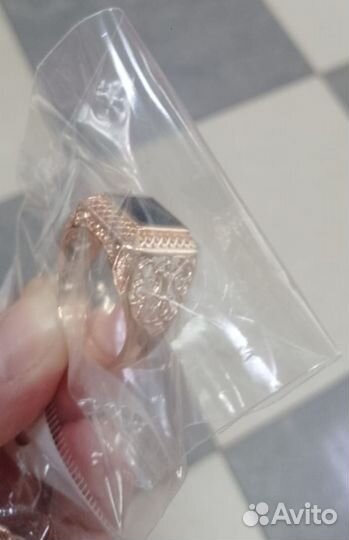 Мужское кольцо / мужской перстень / печатка