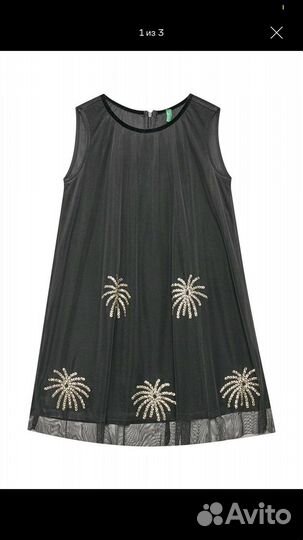 Платье для девочки праздничное 146-152 новое