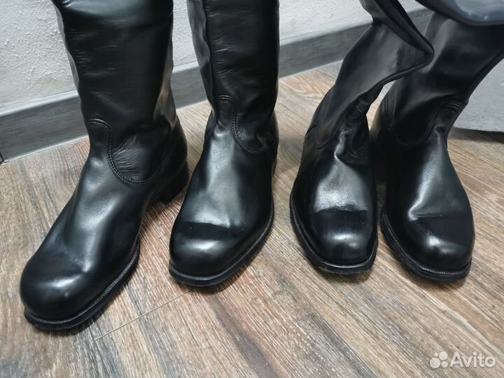 Сапоги офицерские хромовые 2 пары