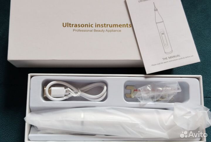 Ультразвуковой скалер 2 насадки 5 режимов новый