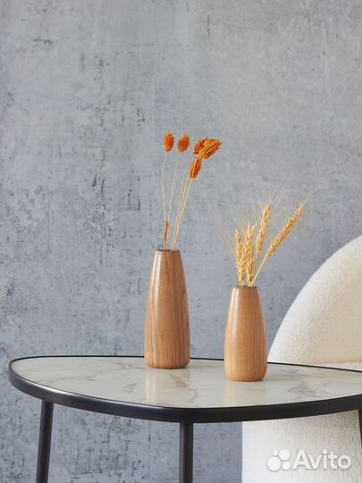 Ваза деревянная