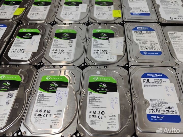 HDD 1tb и 2tb в хорошем состоянии