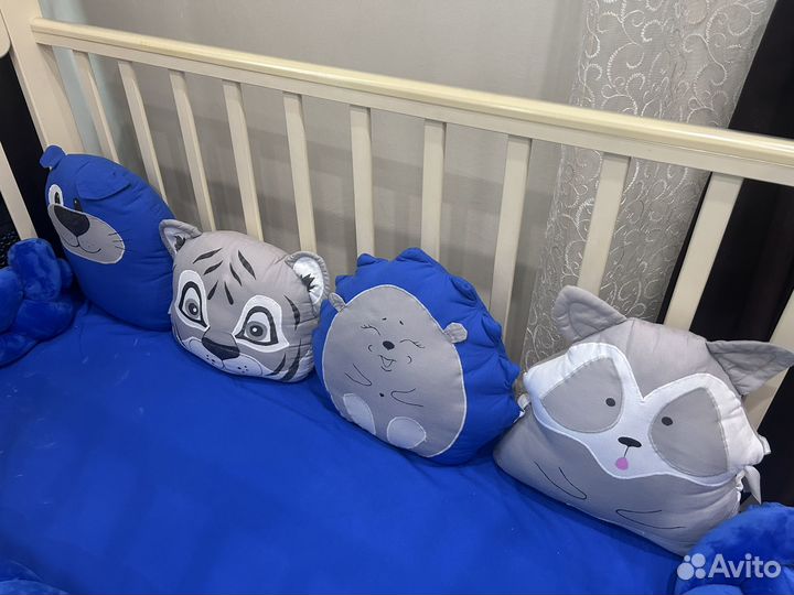 Бортики в кроватку